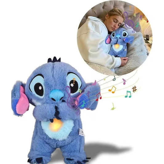 Stitch Peluche Relajante con Luz y Simulación de Respiración